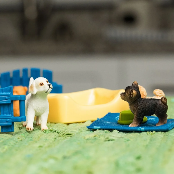 Schleich | Farm World ~ Puppy Pen Toys Schleich   