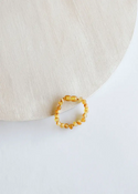 CanyonLeaf Children's Raw Amber Jewelry | Honey Jewelry CanyonLeaf Jewelry Anklet/Bracelet 5"  