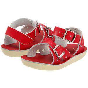 Sun-San Sweetheart Sandals | Red (children's) Shoes Salt Water Sandals by Hoy Shoes   
