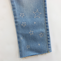 Rhinestone Star Stretch Jeans  Doe A Dear   