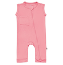 Kyte Baby - Zipper Sleeveless Romper In Rose Clothing Kyte Baby Clothing   