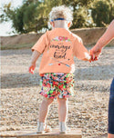 RuffleButts | Ruffle Shorts ~ Sunset Garden Clothing RuffleButts   