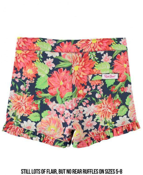 RuffleButts | Ruffle Shorts ~ Sunset Garden Clothing RuffleButts   