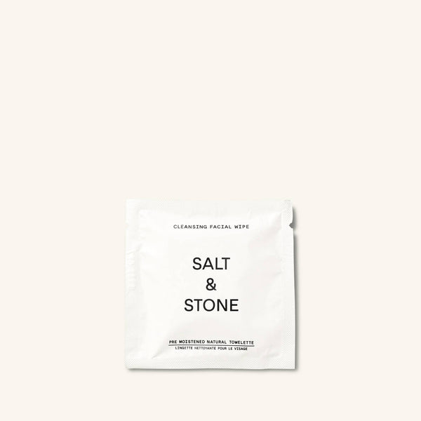Salt & Stone | Cleansing Facial Wipes - 20 Pack  Salt & Stone   