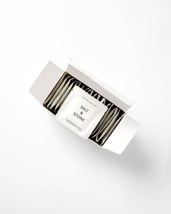Salt & Stone | Cleansing Facial Wipes - 20 Pack  Salt & Stone   
