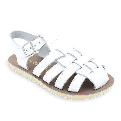 Sun-San Sailor | White (children's) Shoes Salt Water Sandals by Hoy Shoes   