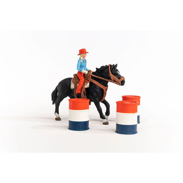 Schleich | Farm World ~ Barrel Racing w/ Cowgirl Toys Schleich   