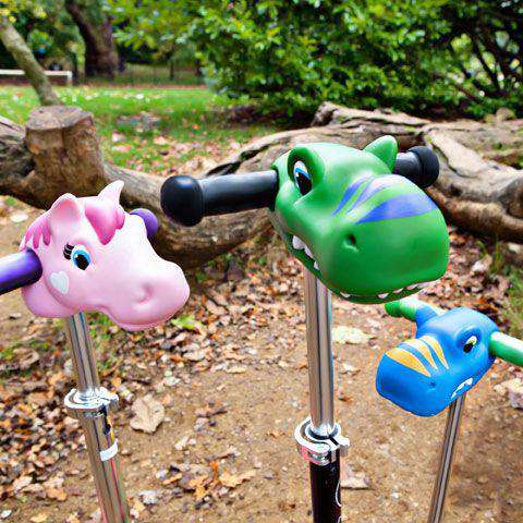 Micro Scooter Scootaheadz | Green Dino Danny Toys Micro Scooters   