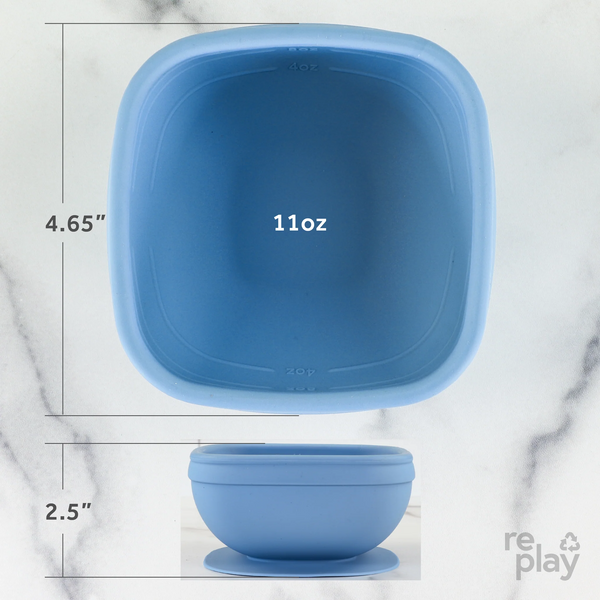 Re-Play | NEW Denim Silicone Tableware Feeding Re-Play   