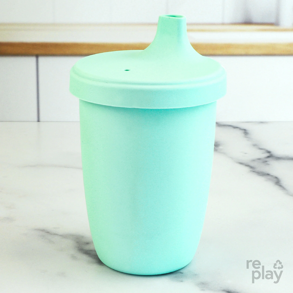 Re-Play | NEW Mint Silicone Tableware Feeding Re-Play Sippy Cup 8oz  