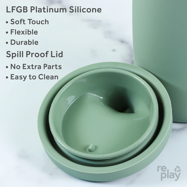 Re-Play | NEW Sage Silicone Tableware Feeding Re-Play   