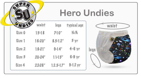 Super Undies | Hero Undies Shell - Cupcake Queen ClothDiapers Super Undies   