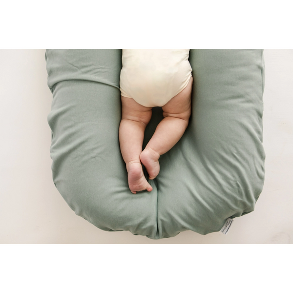 Snuggle Me® Infant Lounger Cover - Slate CoSleeper Snuggle Me   