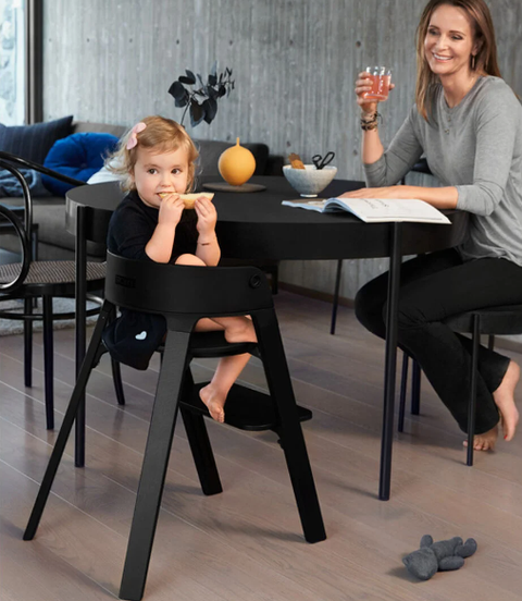 Stokke Steps Chair | Black HighChair Stokke   