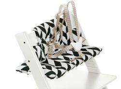 Stokke Tripp Trapp® Classic Baby Cushion HighChair Stokke Black Chevron  