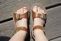 Sun San Surfer Sandal | Tan (children's) Shoes Salt Water Sandals by Hoy Shoes   