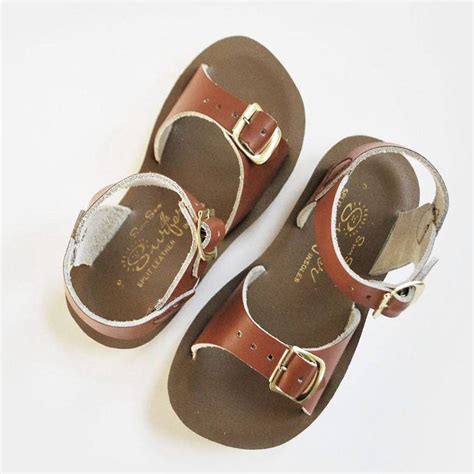 Sun San Surfer Sandal | Tan (children's) Shoes Salt Water Sandals by Hoy Shoes   