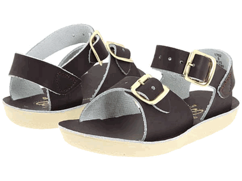 Sun San Surfer Sandal | Brown (children's) Shoes Salt Water Sandals by Hoy Shoes   