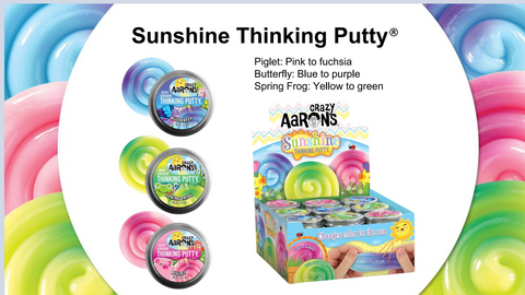 Crazy Aaron's Thinking Putty | Sunshine Collection Toys Crazy Aaron's Silly Putty   