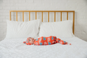 Copper Pearl |  Knit Swaddle Blanket ~ Spangled Bedding Copper Pearl   