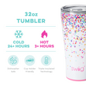 Swig Life - Confetti Signature 32oz Tumbler ReuseableBottles Swig Life   