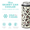 Swig Life - Luxy Leopard Skinny Can Cooler (12oz) ReuseableBottles Swig Life   