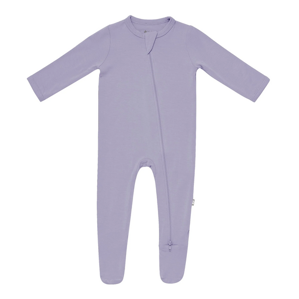 Kyte Baby - Long Sleeve Footie ~ Taro Clothing Kyte Baby Clothing   