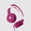 Tonies Purple headphones with picture of jack plug