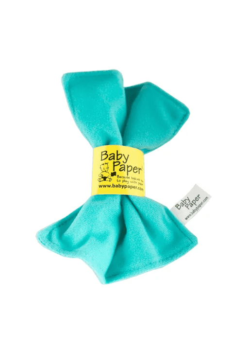 Baby Paper ~ Turquoise Toys Baby Paper   