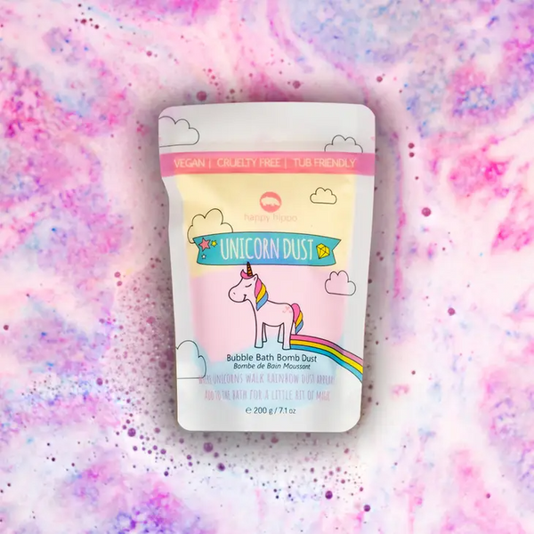 Happy Hippo Bath Co | Bubble Bomb Dust ~ Unicorn Dust
