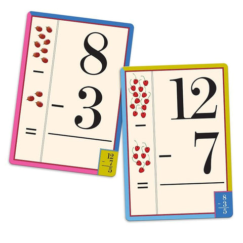 EeBoo | Flash Cards - Subtraction Toys eeBoo   