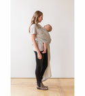 XOXO Buckle Wrap Baby Carrier | Repreve Collection ~ Grayscale BabyCarriers XOXO Baby Carrier   