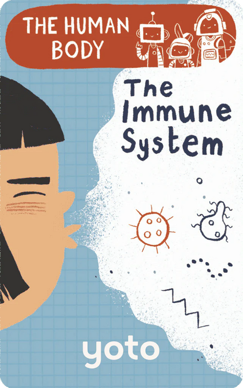Yoto Single Card ~ The Human Body - The Immune System Toys Yoto   