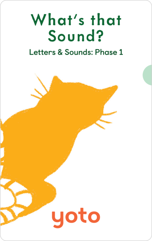 Yoto Card Packs ~ Phonics - Letters & Sounds: Phase 1 Toys Yoto   