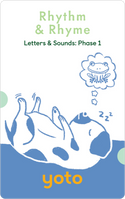 Yoto Card Packs ~ Phonics - Letters & Sounds: Phase 1 Toys Yoto   