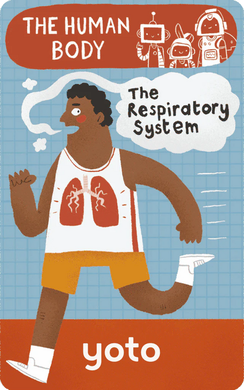 Yoto Single Card ~ The Human Body - The Respiratory System Toys Yoto   