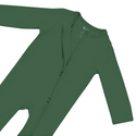 Kyte Baby - Zippered Long Sleeve Romper In Hunter Clothing Kyte Baby Clothing   